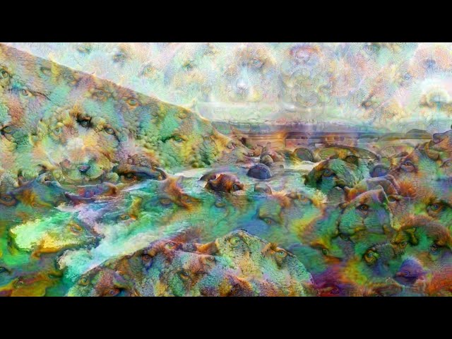 DeepDream VR – Waterfall