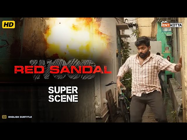 Mob Attempts To Burn Prabhu | Red Sandal Wood Movie Scene | Vetri, Diya Mayuri, KGF Ram