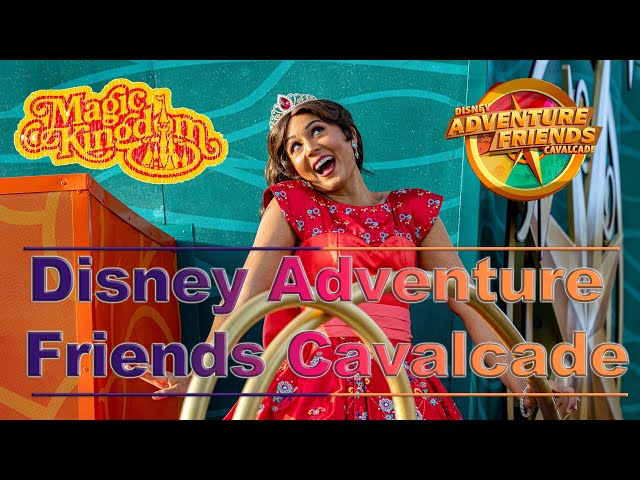 8K Disney Adventure Friends Cavalcade in Frontierland VR180 3D