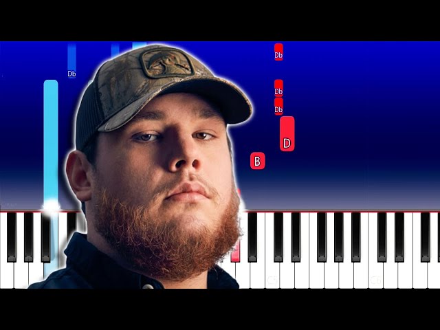 Luke Combs - Love You Anyway (Piano Tutorial)