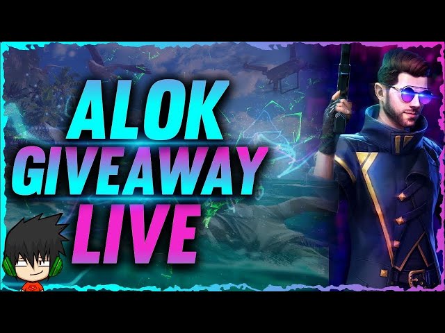 FREE FIRE LIVE | DJ ALOK & 💎 Diamonds GIVEAWAY TOTAL GAMING LIVE #FREEFIREGIVEAWAY