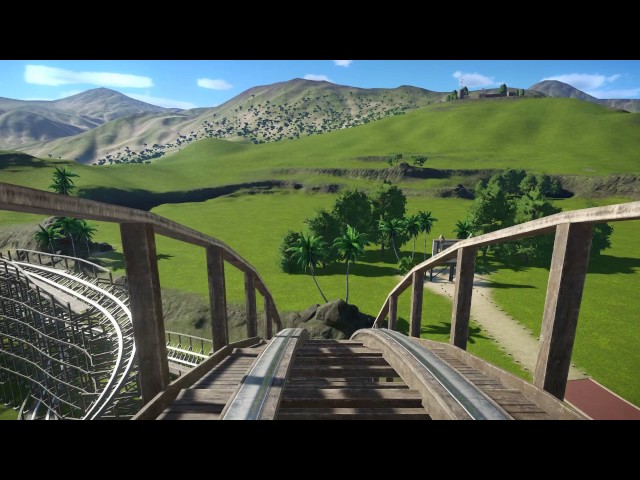 Planet Coaster - Montaña Rusa en primera persona