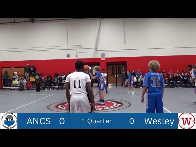 ANCS vs Wesley APS Middle School Basketball Highlights