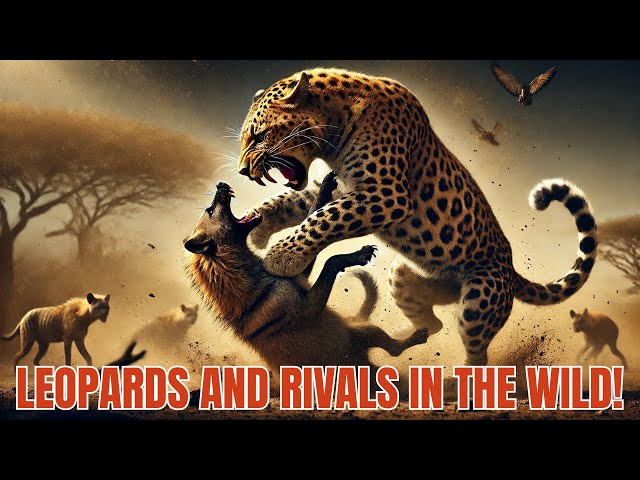 Ultimate Predator Showdown: Leopards vs. Rivals in the Wild!