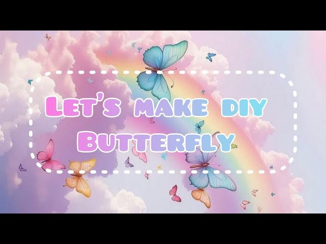 Origami butterflies 🦋✨| Origami ideas | Paper crafts | Easy origami ✨ video!!!💖