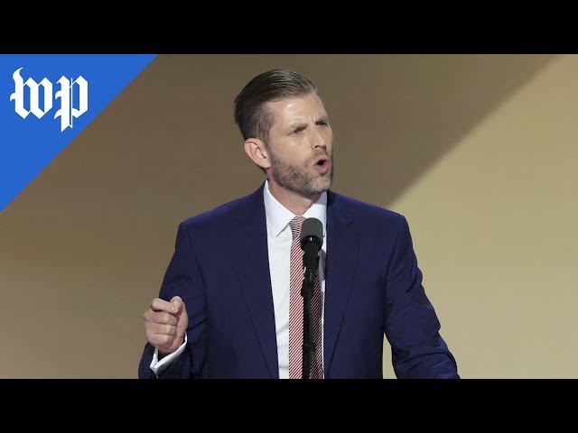 Eric Trump: The country is at a ‘crossroads’