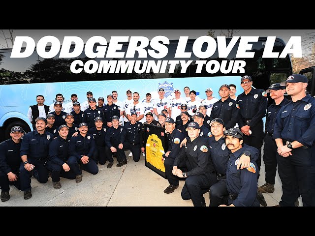 2025 Dodgers Love L.A. Community Tour