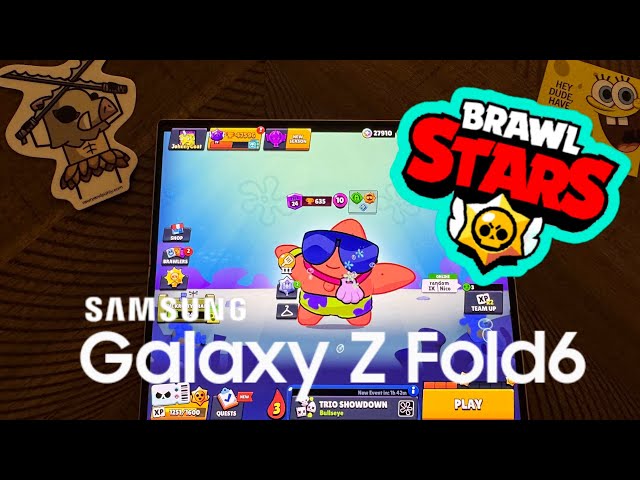 Brawlstars Gameplay Samsung Z Fold 6