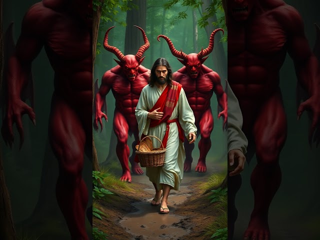 Devil Thank To Jesus 👿🙏😇 #jesus #devil #respect #god #jesuschrist #shorts