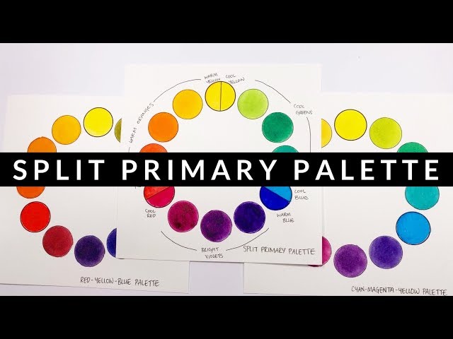 Color Theory Ep. 2 | Split Primary Palette | What Is It? & How To Make One