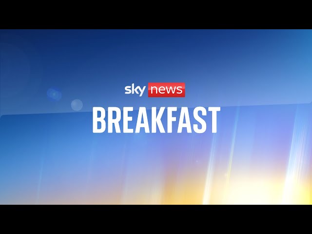 Sky News Breakfast | China has retaliated after the US imposed 10% tariffs on its goods