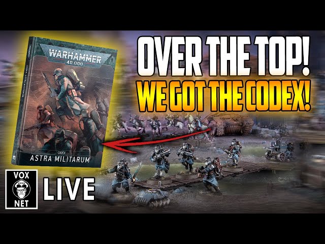 ITS HERE! BIG ASTRA MILITARUM CODEX LEAK! | Warhammer 40K