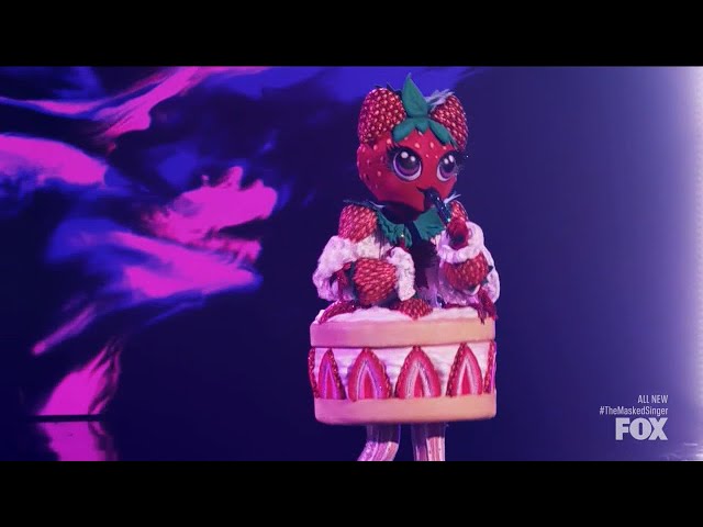 The Masked Singer 12 - Strawberry Shortcake sings Lose You to Love Me