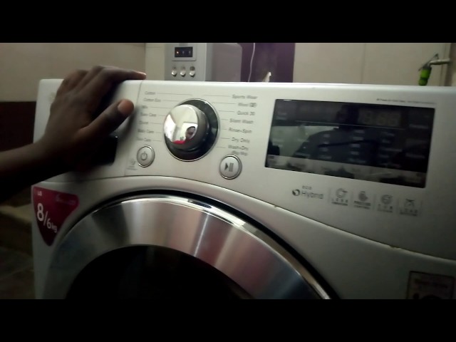 LG Washing Machine Test Pattern, Secret Engineer's Mode