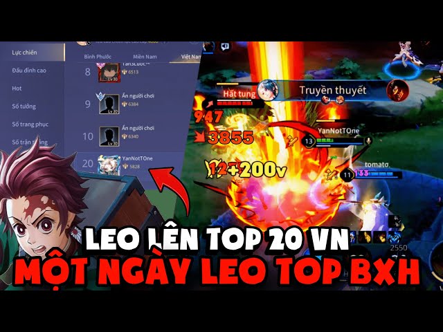 LEO LÊN TOP 20 VN YAN || Một Ngày Leo Top BXH Yan