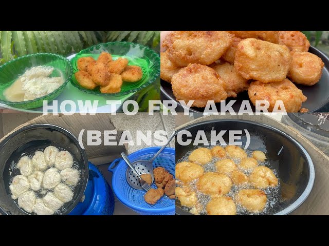 LETS MAKE DELICIOUS AKARA IN OUR AFRICAN VILLAGE