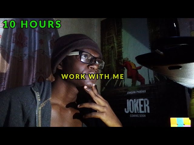 Edit Videos With Me | 10 Hours | 50/10 pomodoro