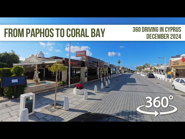 Paphos To Coral Bay in 360!!!