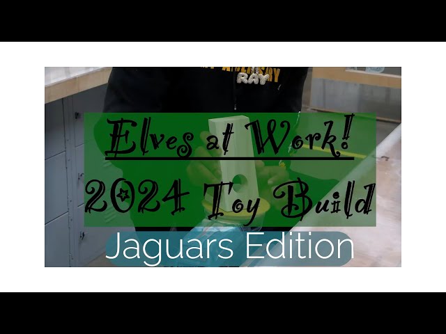 Toy Build 2024: Jaguars at Work!