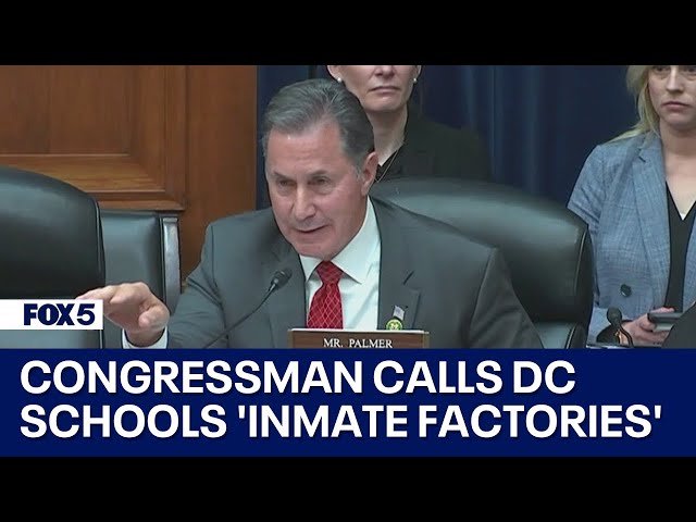 Alabama congressman calls DC schools 'inmate factories' | FOX 5's DMV Zone