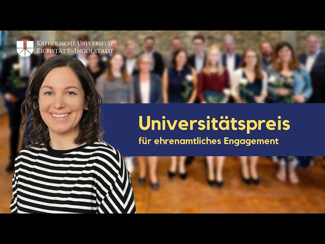 KU-Preis für ehrenamtliches Engagement: Christina Gscheidl