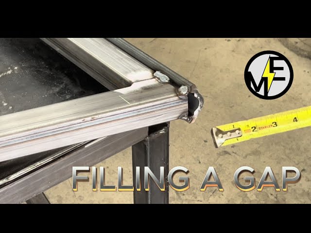 Filling a gap when welding