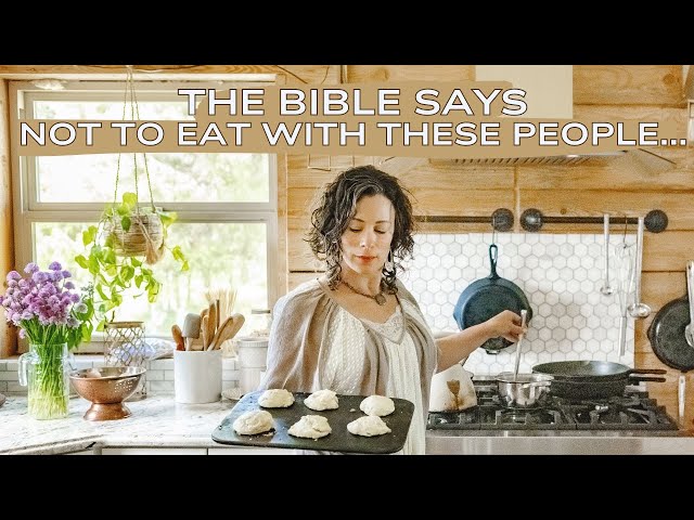 Garden Cooking for my Family of 8 | Who The Bible Says Shouldn't Be At Your Table