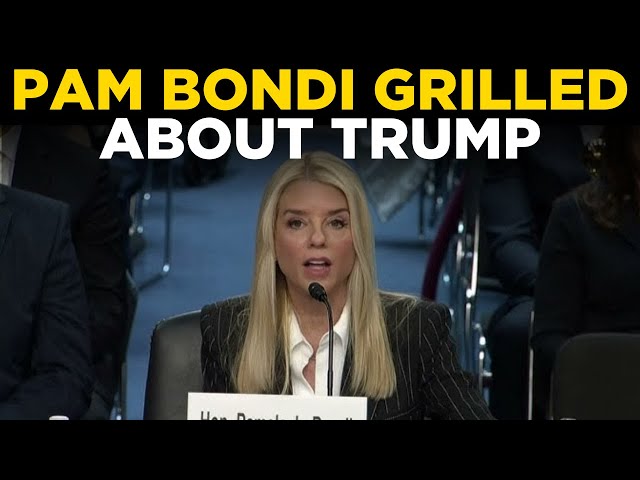 LIVE | Democrats Push Bondi to Declare Independence From Trump | Trump Cabinet | US News LIVE