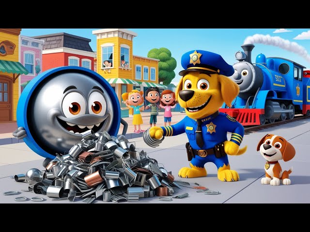 Robot Hotel Sheriff Labrador New Episode 2024 | Police Officer | Sheriff Labrador Live Episode