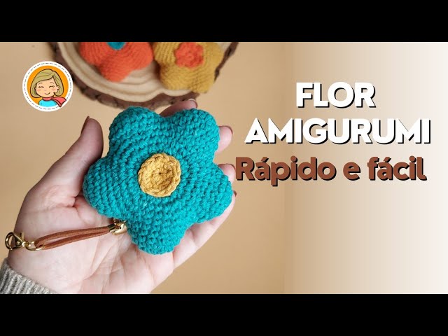 Flor Amigurumi - By Glenegri