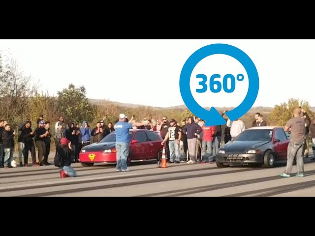 K Turbo CIvic Hatch vs Supercharged K series Hatch  (360 View)