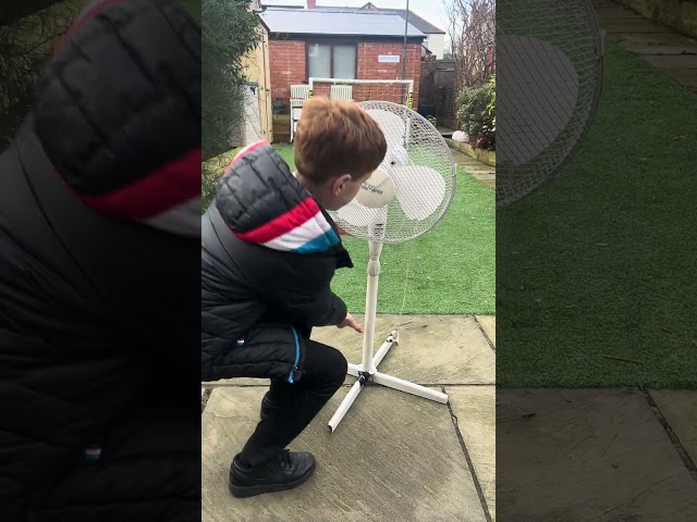 Smashing a fan