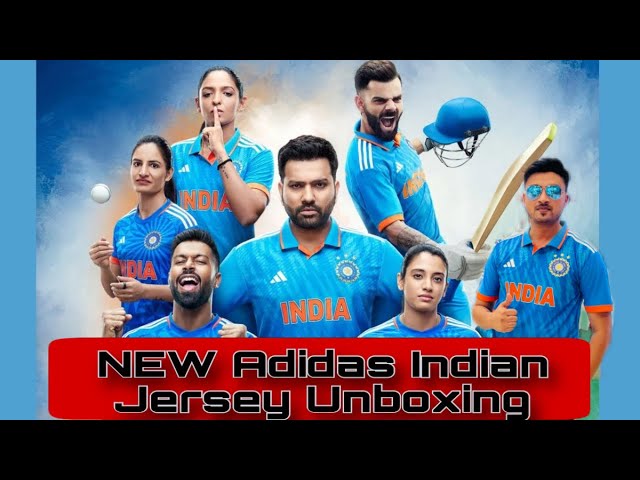 🔥 NEW Adidas Indian Jersey Unboxing & Player Reactions! 🏏 | Cricket Fans' Must-Watch Vlog!