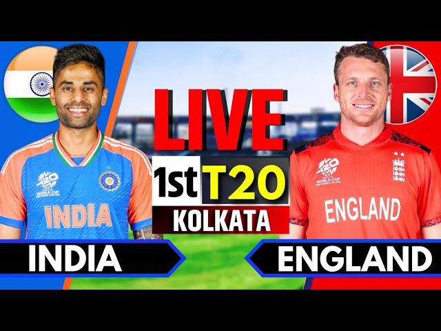 India vs England, 1st T20 | Live Cricket Match Today | IND vs ENG Live Match Today | IND vs ENG