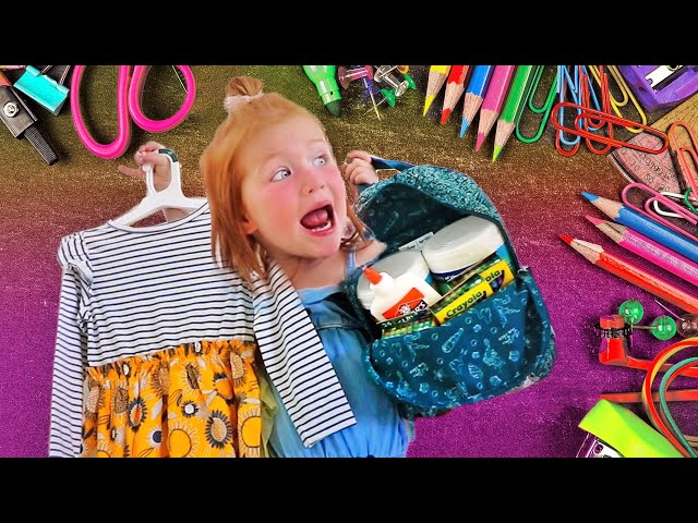 Adleys BACK TO SCHOOL Shopping Routine!! new clothes and toys for preschool!