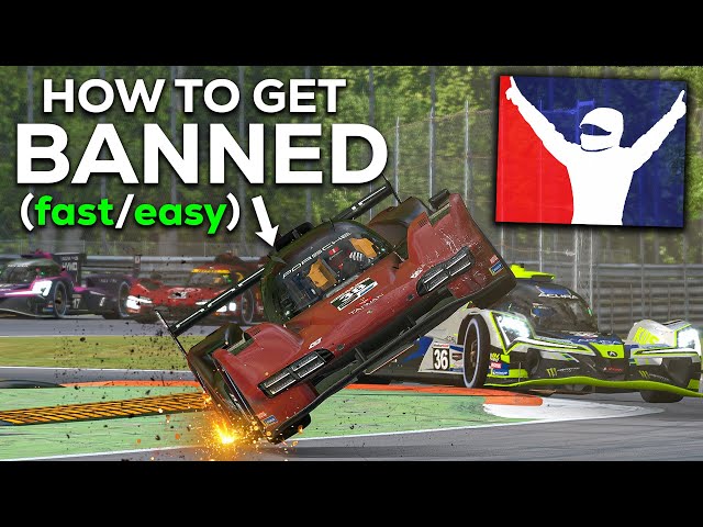 The WORST driver on iRacing I've EVER seen!