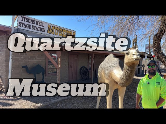 You wont Believe What’s Inside the Quartzsite Museum | Quartzsite Adventure | Boondocking