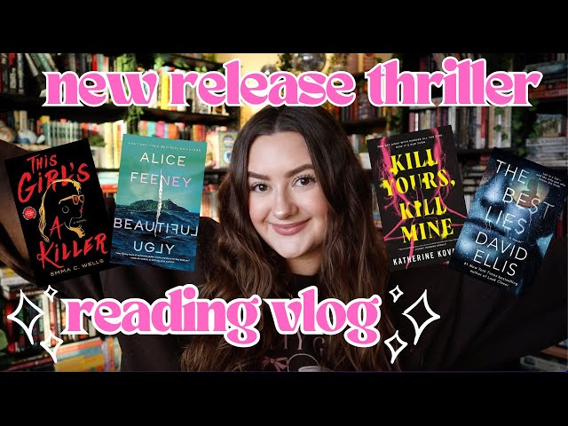 NEW RELEASE THRILLER READING VLOG 2025 | good for her, female serial killers & shocking twists!