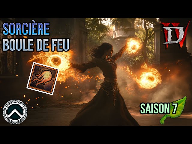 SORCIÈRE - BOULE DE FEU ★ BUILD DIABLO 4