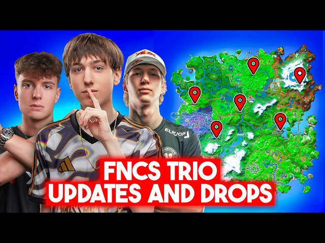 all NEW Pro's Drop Spots + Trio's going into FNCS... (clix, peterbot, mrsavage & more!)