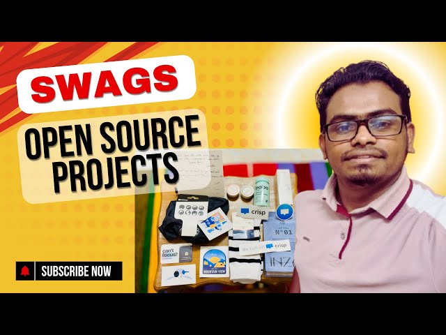 🎁 Unboxing Swags from Crisp Team | Open-Source Contributions 💻✨