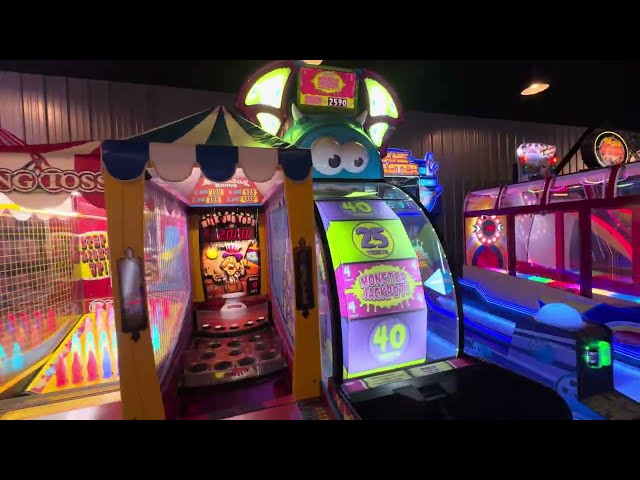 Fourth Dimension Fun Center (Frederick MD), 4K arcade walkthrough & tour, June 2024