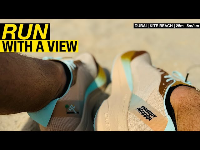 5km Virtual Run at Dubai Kite Beach!