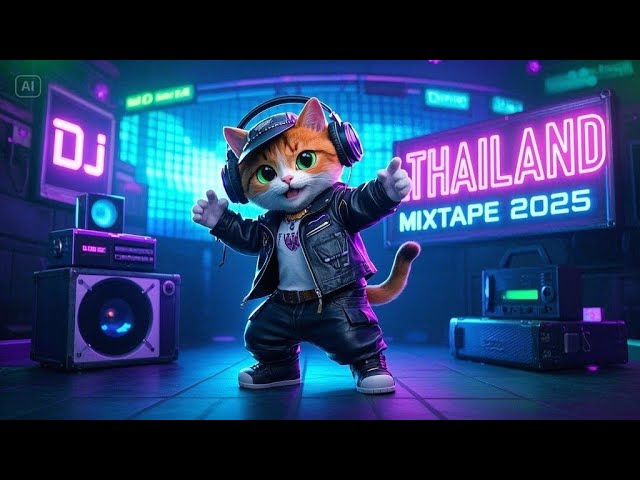 DJ THAILAND MIXTAPE 2025 // TROUBLE IS A FRIENDS,MAMA MIA, JOANNA  ( Nonstop Remix )