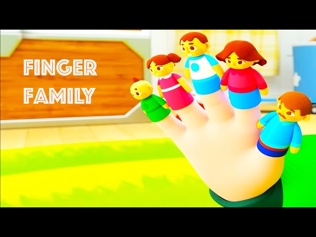 Finger Family Song | Newborn Baby Songs | Nursery Rhymes | 4K HDR