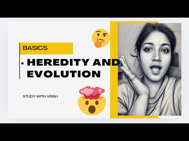 Heredity And Evolution || BIOLOGY SCIENCE CLASS 10 NCERT HIGHLIGHTS #trending #heredityandevolution