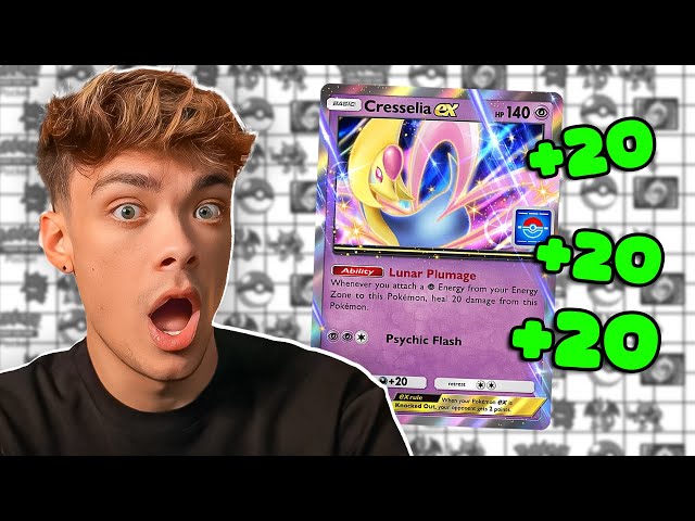 This Cresselia EX Deck is WAY BETTER Than I Expected!