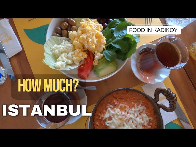 Brunch in Kadikoy - Includes prices