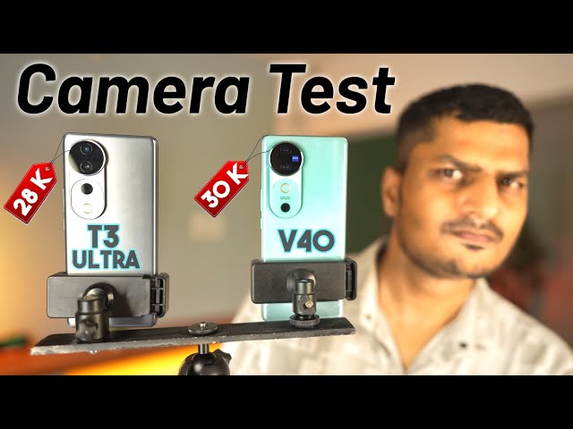 vivo T3 Ultra vs vivo V40 Camera Test | Best Camera Phone Under 30000 *SHOCKING RESULTS 🤯🥵*