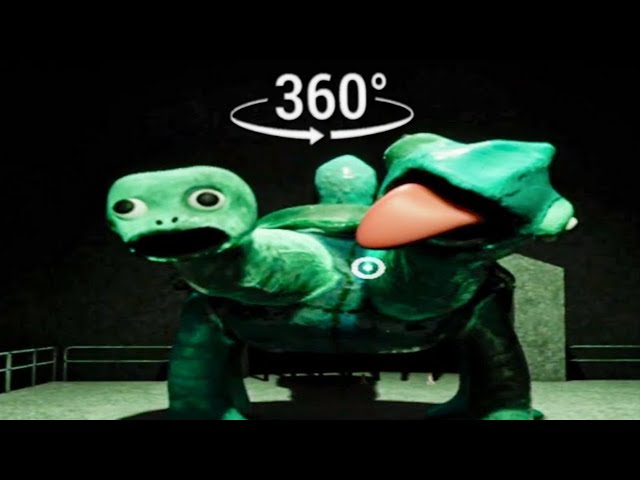 360° VR | Garten of Banban 3 gameplay in 360 Video | Defeat Two Headed Turtle Monster